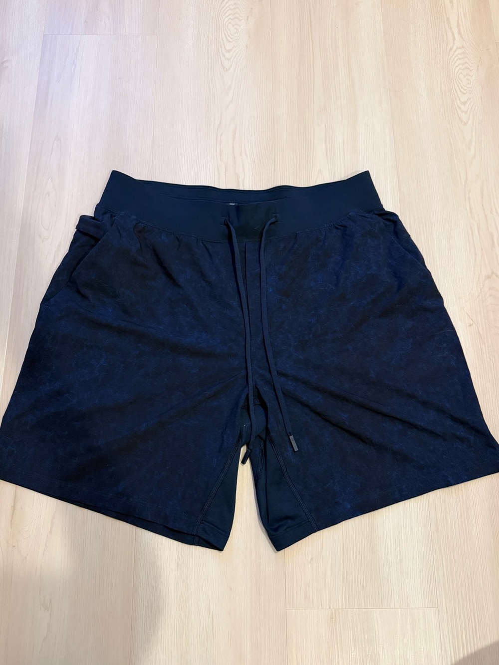 lululemon Men's Navy Blue Athletic Shorts